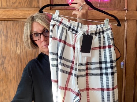 Black/Red No Brand Women-Bottoms, Small